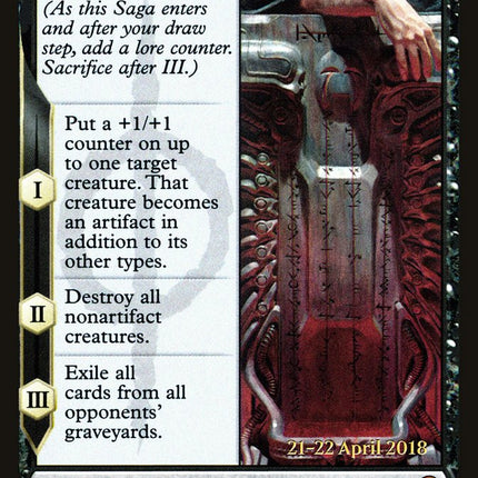 Phyrexian Scriptures [Dominaria Prerelease Promos]