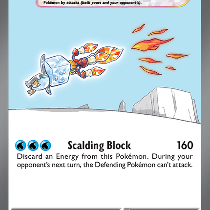Eiscue ex (222/197) [Scarlet & Violet: Obsidian Flames]