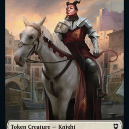 Knight Token [Commander Legends: Battle for Baldur's Gate Tokens]