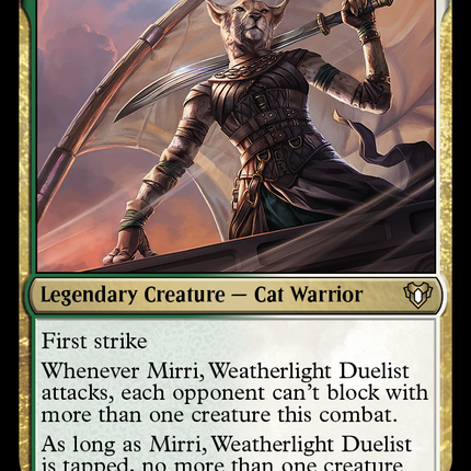 Mirri, Weatherlight Duelist [Commander Masters]
