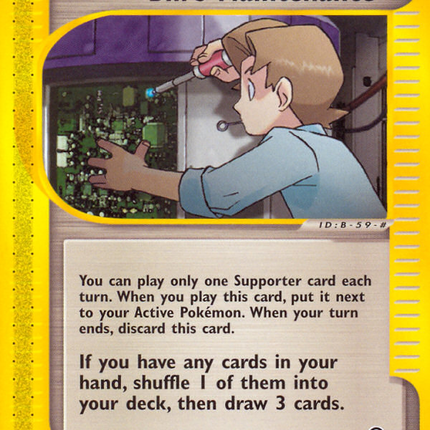 Bill's Maintenance (137/165) [Expedition: Base Set]