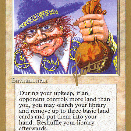 Land Tax (Bertrand Lestree) [Pro Tour Collector Set]