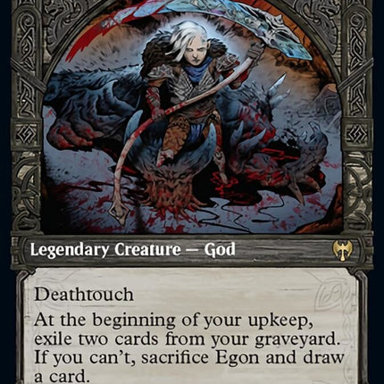 Egon, God of Death // Throne of Death (Showcase) [Kaldheim]