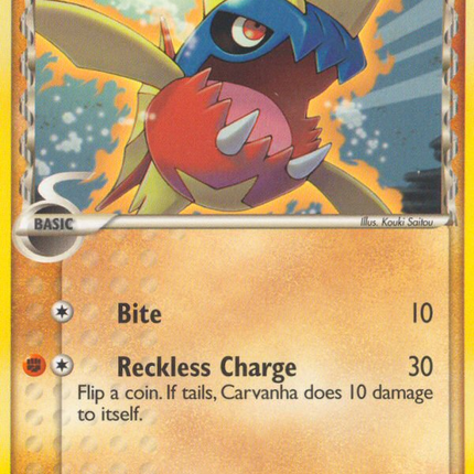 Carvanha (61/110) (Delta Species) [EX: Holon Phantoms]