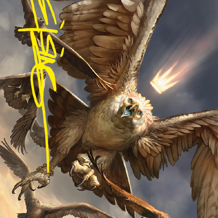 Gwaihir, Greatest of the Eagles Art Card (Gold-Stamped Signature) [The Lord of the Rings: Tales of Middle-earth Art Series]