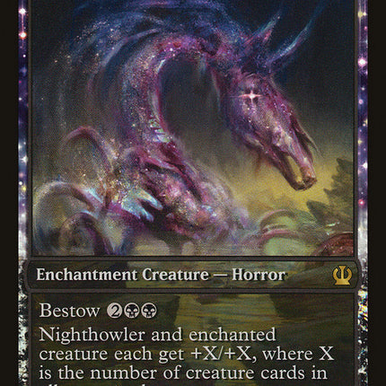 Nighthowler (Game Day) (Extended Art) [Theros Promos]