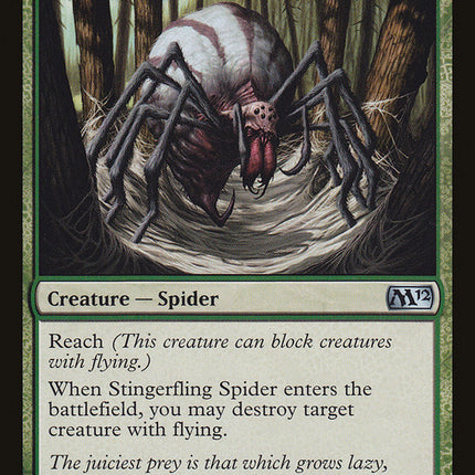 Stingerfling Spider [Magic 2012]