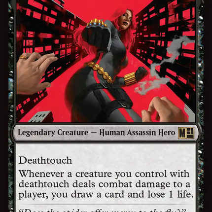 Black Widow, Deadly Hunter [Marvel Super Heroes Commander]
