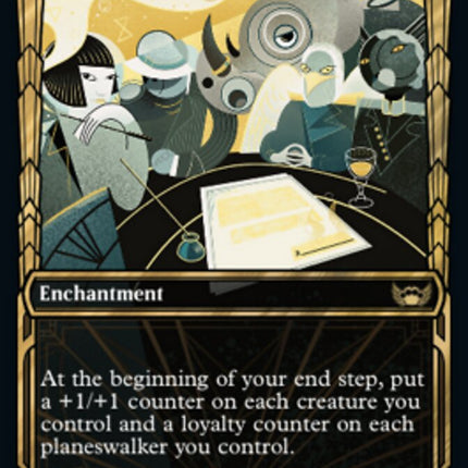 Brokers Ascendancy (Showcase Golden Age Gilded Foil) [Streets of New Capenna]