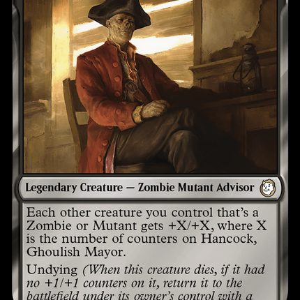 Hancock, Ghoulish Mayor (Surge Foil) [Fallout]