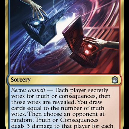 Truth or Consequences (Surge Foil) [Doctor Who]