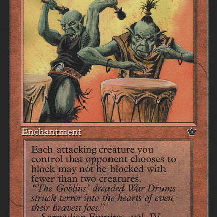 Goblin War Drums (Dan Frazier) [Fallen Empires]