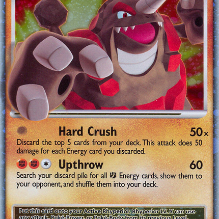 Rhyperior LV.X (DP29) [Diamond & Pearl: Black Star Promos]