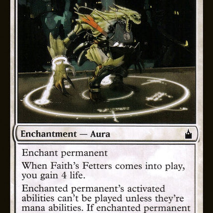 Faith's Fetters [Ravnica: City of Guilds]