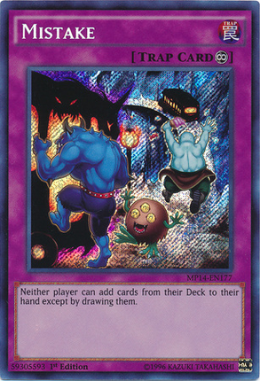 Mistake [MP14-EN177] Secret Rare