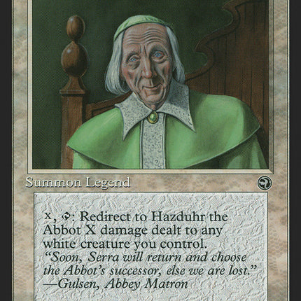 Hazduhr the Abbot [Homelands]