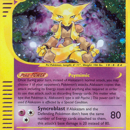 Alakazam (1/165) [Expedition: Base Set]