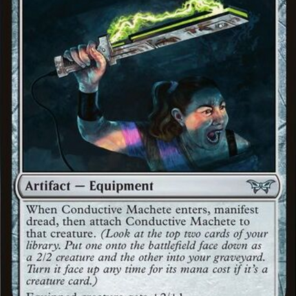 Conductive Machete [Duskmourn: House of Horror]