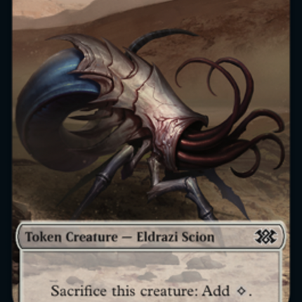 Cat Dragon // Eldrazi Scion Double-Sided Token [Double Masters 2022 Tokens]