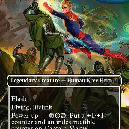 Captain Marvel, Earth's Protector (Borderless) (0342) [Marvel Super Heroes]