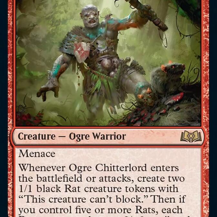 Ogre Chitterlord [Wilds of Eldraine]