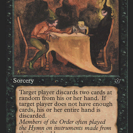 Hymn to Tourach (Scott Kirschner) [Fallen Empires]