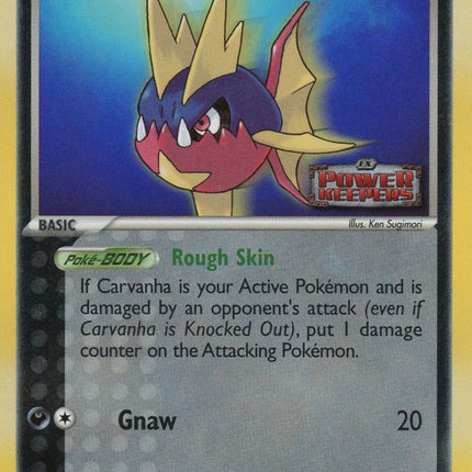 Carvanha (47/108) (Stamped) [EX: Power Keepers]