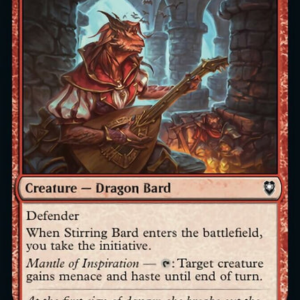 Stirring Bard [Commander Legends: Battle for Baldur's Gate]