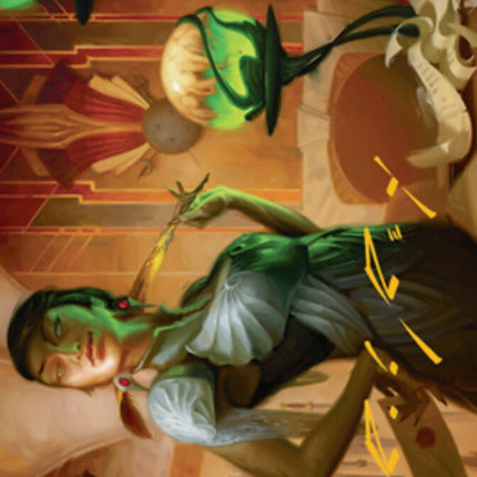Mari, the Killing Quill Art Card (Gold-Stamped Signature) [Streets of New Capenna Art Series]