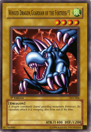 Winged Dragon, Guardian of the Fortress #1 [SYE-004] Common