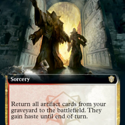 Wake the Past (Extended Art) [Commander 2021]
