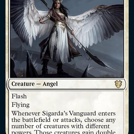 Sigarda's Vanguard [Innistrad: Midnight Hunt Commander]