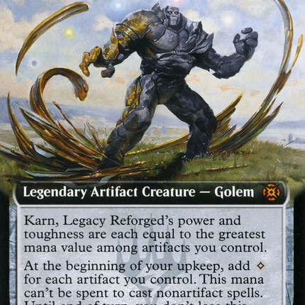 Karn, Legacy Reforged (Extended Art) [March of the Machine: The Aftermath]