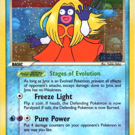 Jynx (28/115) (Stamped) [EX: Unseen Forces]