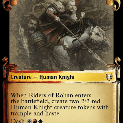 Riders of Rohan [The Lord of the Rings: Tales of Middle-Earth Commander Showcase Scrolls]