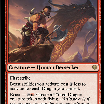 Dragonkin Berserker [Starter Commander Decks]
