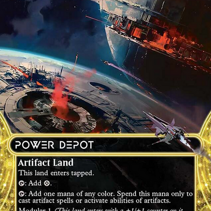 Power Depot (0034) (Borderless) [Edge of Eternities: Stellar Sights]