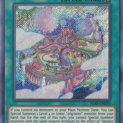 Ignister A.I.Land [IGAS-EN050] Secret Rare