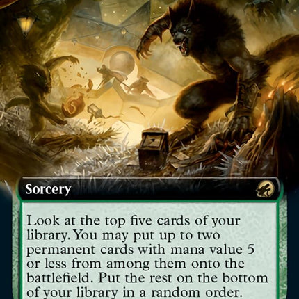 Storm the Festival (Extended Art) [Innistrad: Midnight Hunt]