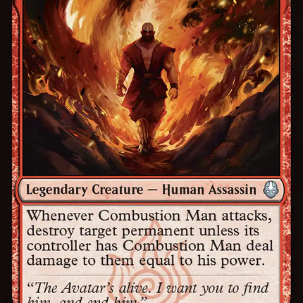 Combustion Man [Avatar: The Last Airbender]