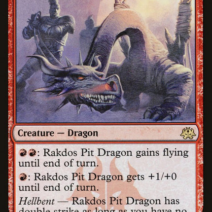 Rakdos Pit Dragon [Ravnica Allegiance Guild Kit]