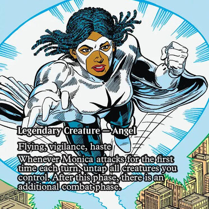 Monica, the Marvel - Aurelia, the Warleader (Borderless) [Marvel Universe: Eternal-Legal]
