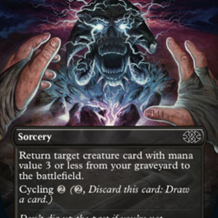 Unearth (Borderless Alternate Art) [Double Masters 2022]