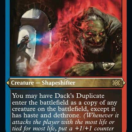Dack's Duplicate (Foil Etched) [Double Masters 2022]