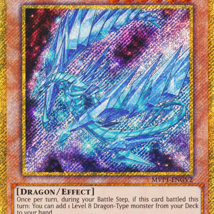 Krystal Dragon [MVP1-ENGV2] Gold Secret Rare