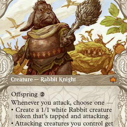 Warren Warleader (Showcase) [Bloomburrow]