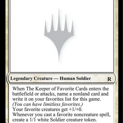 The Keeper of Favorite Cards (2/9/2024) [Unknown Event]