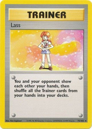 Lass (75/102) [Base Set Unlimited]
