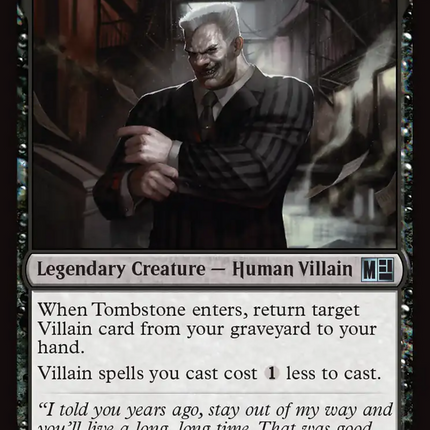 Tombstone, Career Criminal [Marvel Super Heroes Commander]