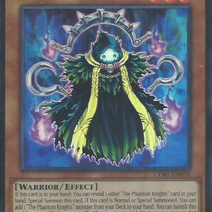 The Phantom Knights of Decayed Cloak [CORI-EN018] Ultra Rare